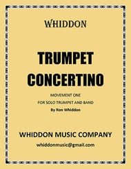Trumpet Concertino Concert Band sheet music cover Thumbnail
